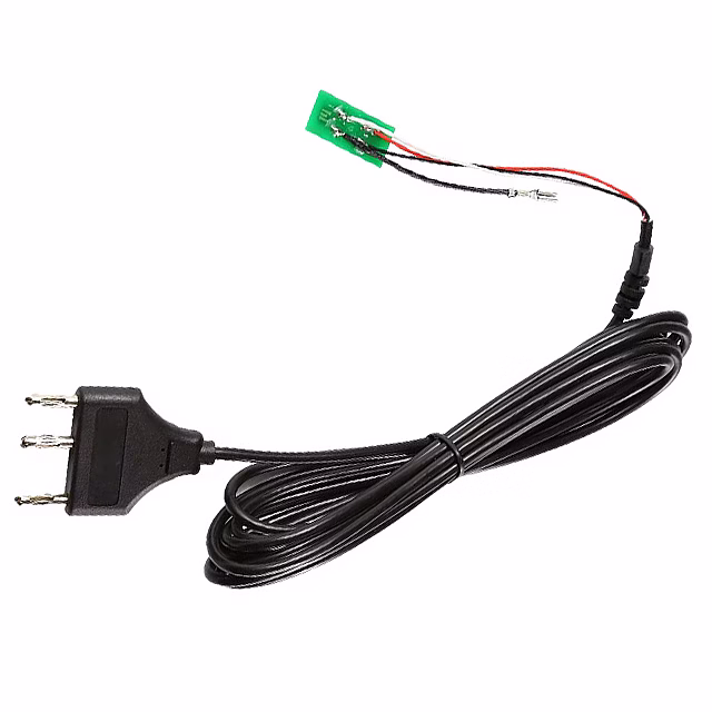 Dispositivo médico Cable de alimentación de 3 clavijas con enchufes