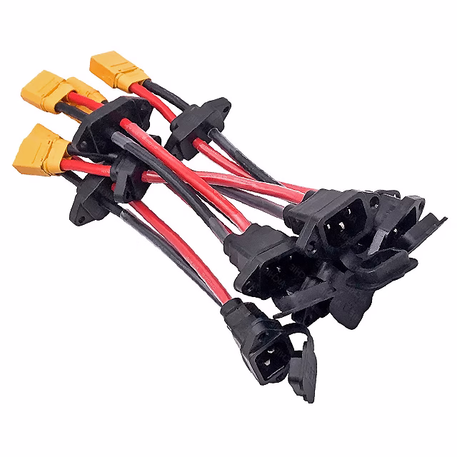 Mazo de cables de asiento hembra para puerto de carga de motocicleta eléctrica