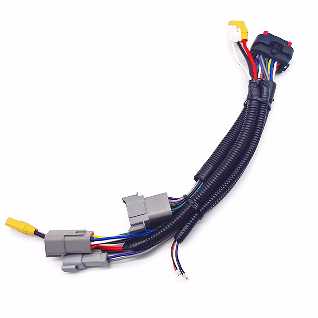Mazos de terminales de fuelle para automoción modificados