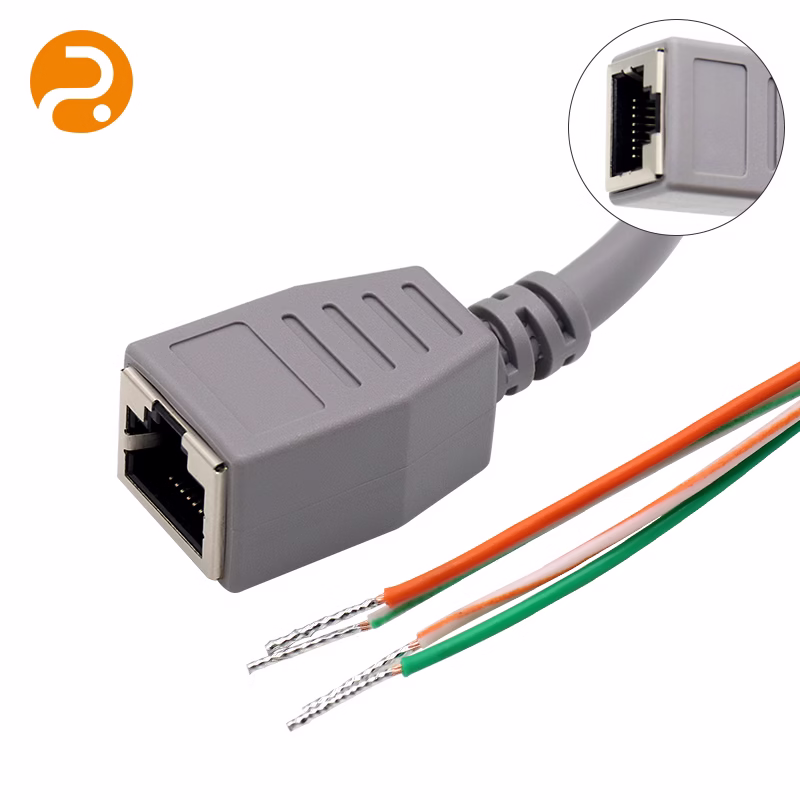 Adaptador RJ45 hembra a sin terminar