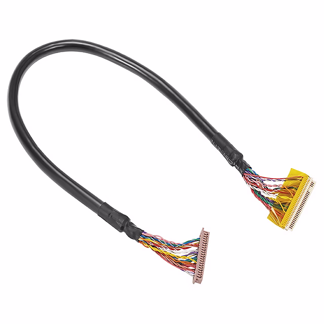 Cable LVDS de 8 bits Cable de conexión del controlador del panel LCD de 30 patillas