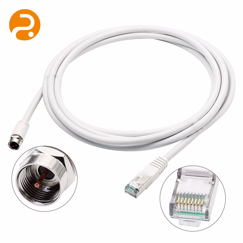 Cable RJ45 macho a conector TV9.5 macho