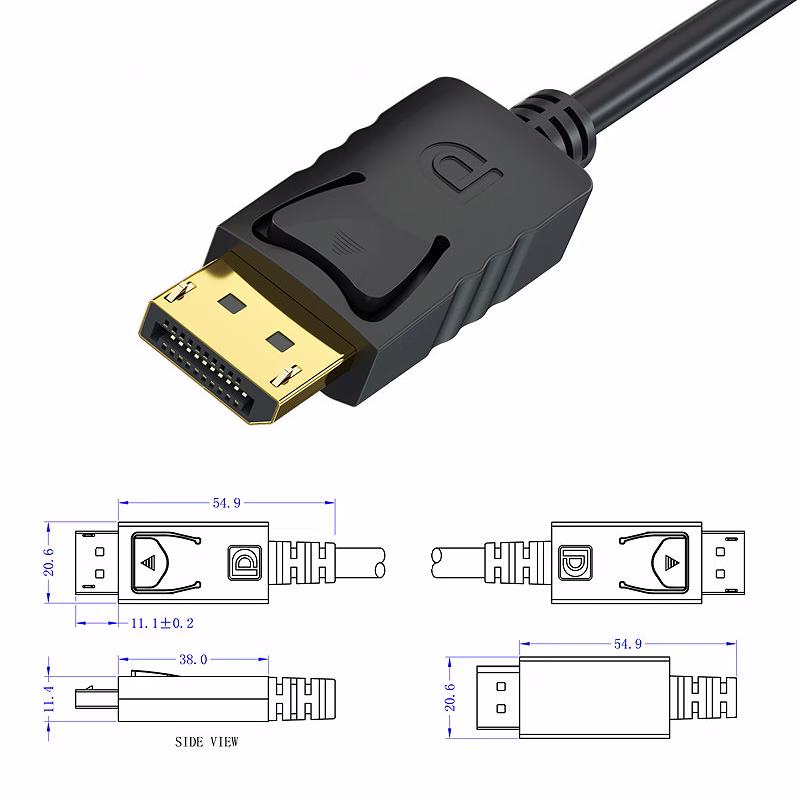 Formulario de interfaz DisplayPort