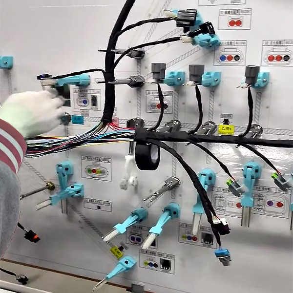 Nuestro proceso de fabricación de arneses de cables