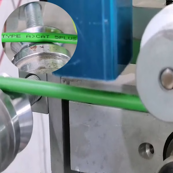 Impresión de cables por inyección de tinta